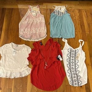 Set of New with Tag Various Color and Style Shirts